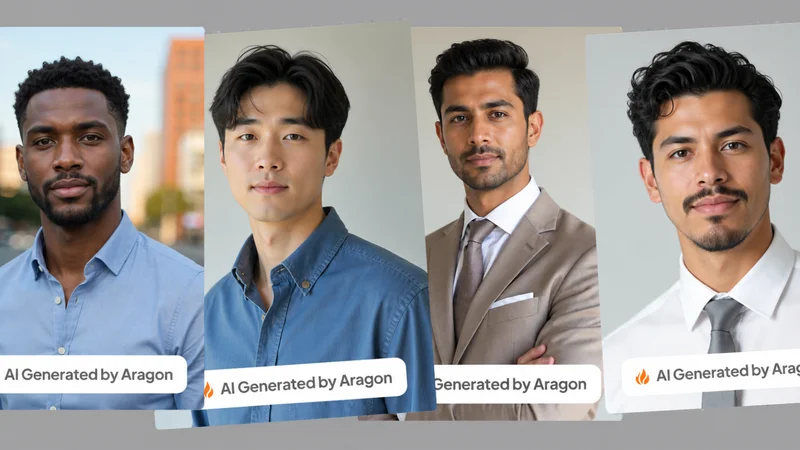 Aragon AI generated photos showing volume approach with occasional authenticity issues compared to Dating Pics