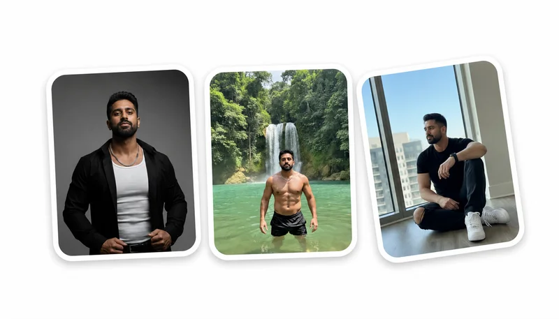 Complete varied photo portfolio example