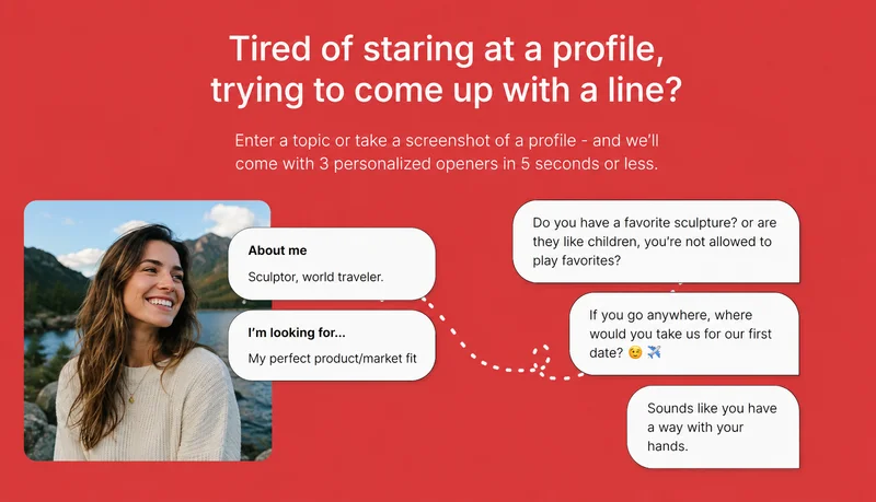 YourMove AI interface showing the chat assistant and conversation starter suggestions
